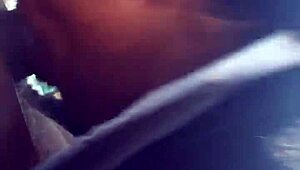 hot latina babe drops to knees and swallows thick cum load down her throat