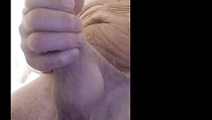 that old man stays shaved smooth and always seems so eager