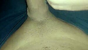 this babe jerks huge cock pov until massive cumshot explosion