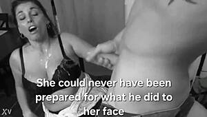 first-time amateur hotwife takes massive facial load