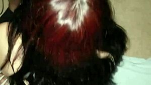 Submissive Cheating Wife Sucks Neighbor Cock Behind Husband