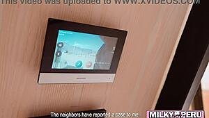 i'm perverted cop poundin this peruvian big ass latina threatenin jail