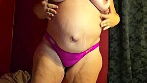 i strip slow craving your cock in my preggo pussy