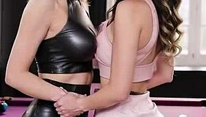 hey, ready for cougar's exit interview with teen in leather?