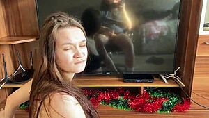 Stepsister's Housework Ends with Stepbrother's Dick Relief