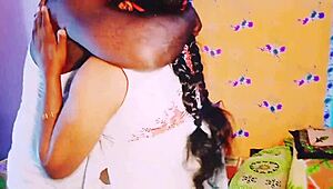 stepdad sneaks dirty telugu talk while fucking indian stepdaughter hard