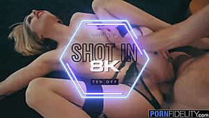 Damn, Lincoln's bubble butt tour in Paris gets creampied deep!