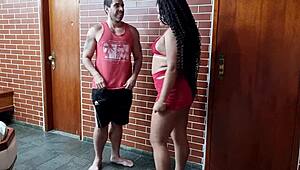 ever wonder how this 18 year old brazilian takes two guys at once?