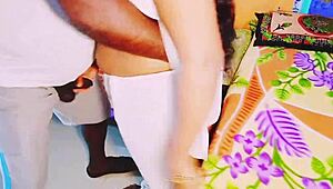 stepdad sneaks dirty telugu talk while fucking indian stepdaughter hard