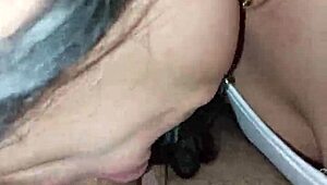 mi amigo's novia cheats sucking my cock can't resist her mouth