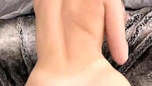 khloe kapri flashes her petite body then drops for public pov blowjob