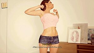 blonde milf teases erotic pleasures in intimate moments