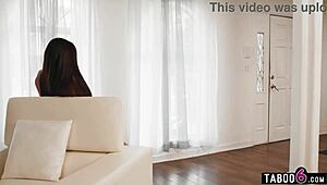 wanna see lesbian milf neighbor take strapon dildo pounding?