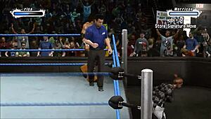 marrisa feels the wrestling fetish heat against john morrison's power moves