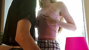 wanna see this babe ride cock bent over outdoors in public doggystyle?