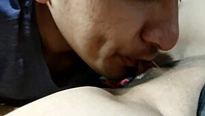 Brother-In-Law Fingers And Fucks Chubby Wife While Sister Works