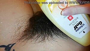 Discover the wild underwater world of a super hairy bush fetish