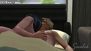 hey little kevin, stepmom's starving for your cock before sleep