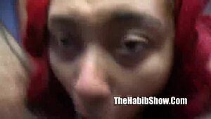 Layla Red's Chicago ghetto ebony ass ripped clothes for POV monster BBC amateur pounding