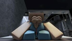 havin rough roblox sex with hot demon ridin monster cock creampie mess 🔥😈💦