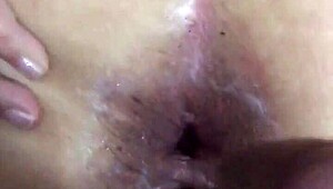 POV Latina Big Ass Anal Gaping Sex with Huge Cock Stretching Her Tight Hole Wide Open