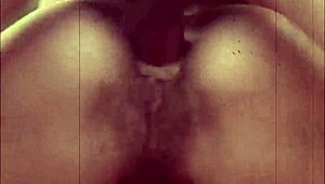 vintage hairy pussies get blown and fucked raw in retro interracial action