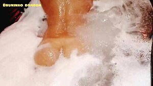 Married Brazilian MILF Explodes On Young Black Stud's Huge Cock!!