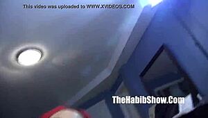 Layla Red's Chicago ghetto ebony ass ripped clothes for POV monster BBC amateur pounding