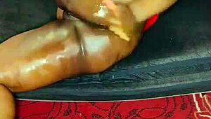 Homemade shaved pussy amateurs get pounded hard