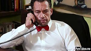 two big boob milfs shock guy with taboo surprises