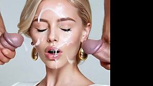 god i love these hentai mouths overflowing with hot cumshots