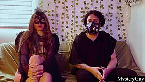 Fat latina ass spanking turns into domination pussy licking and tight anal