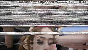 little chloe takes balls deep dp rough gaping creampie and swallows all