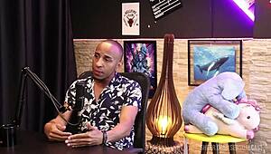 watch negro top delícia's sensual cast compilations in sheer red part 3!