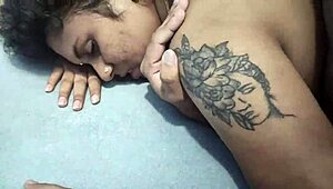 First-Time Anal Evening with Big Cock Housewife at Home!