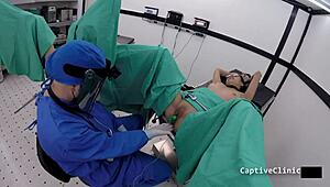 Nurse Aria Nicole Craves Patient's Shaved Pussy POV!