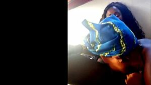 Sexy Ebony Lesbians Lick Wet Pussy Clits in Homemade Tape