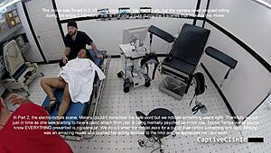 Melany Lopez endures lesbian nurse torment with toys vibrator handcuffs heels and screaming in hospital