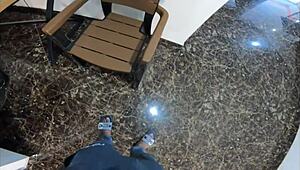 Stepsister's White Booty Squeezed After Long Time She Changes Comfortably!