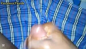 i jerked off my big cock thinking about you watching me cum