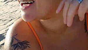 flashing homemade beach tits to buy stuff with boobs outside