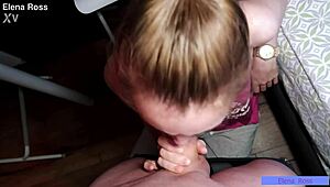 Stepsister Elena Ross craves hardcore pounding and cumshot