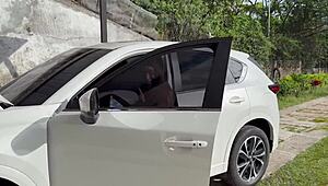 Mechanic Pounds Curvy Colombian's Ass with Monster Cock Spooning Rough!