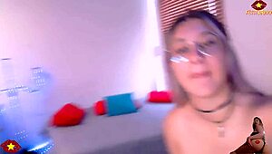 Skinny tattooed latina gets humiliating facial cum from older lover