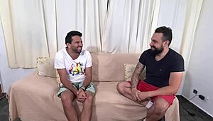 First Time Skinny Latina Tries Anal Fills Gaping Hole Creampie