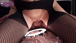 He's working hard to knock up his 25-year-old petite asian good girl creampie style