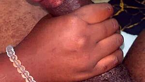 bbc massage turns into monster cock handjob explosion part 2