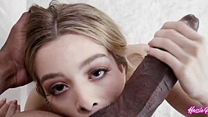 Can Tiny Molly Little Handle Damion Dayski's Footlong BBC?!