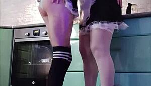 Who Knew Maid Costume Would Lead To Milf's Wild Anal Gaping?!