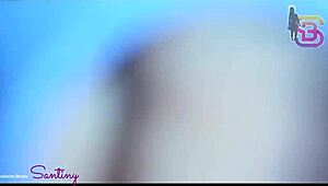 Bruna Santiny 18+ Lips Meet Massive Black Cock